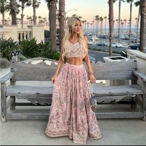 Lehenga Choli and Dupatta Custom Made Size XS/S